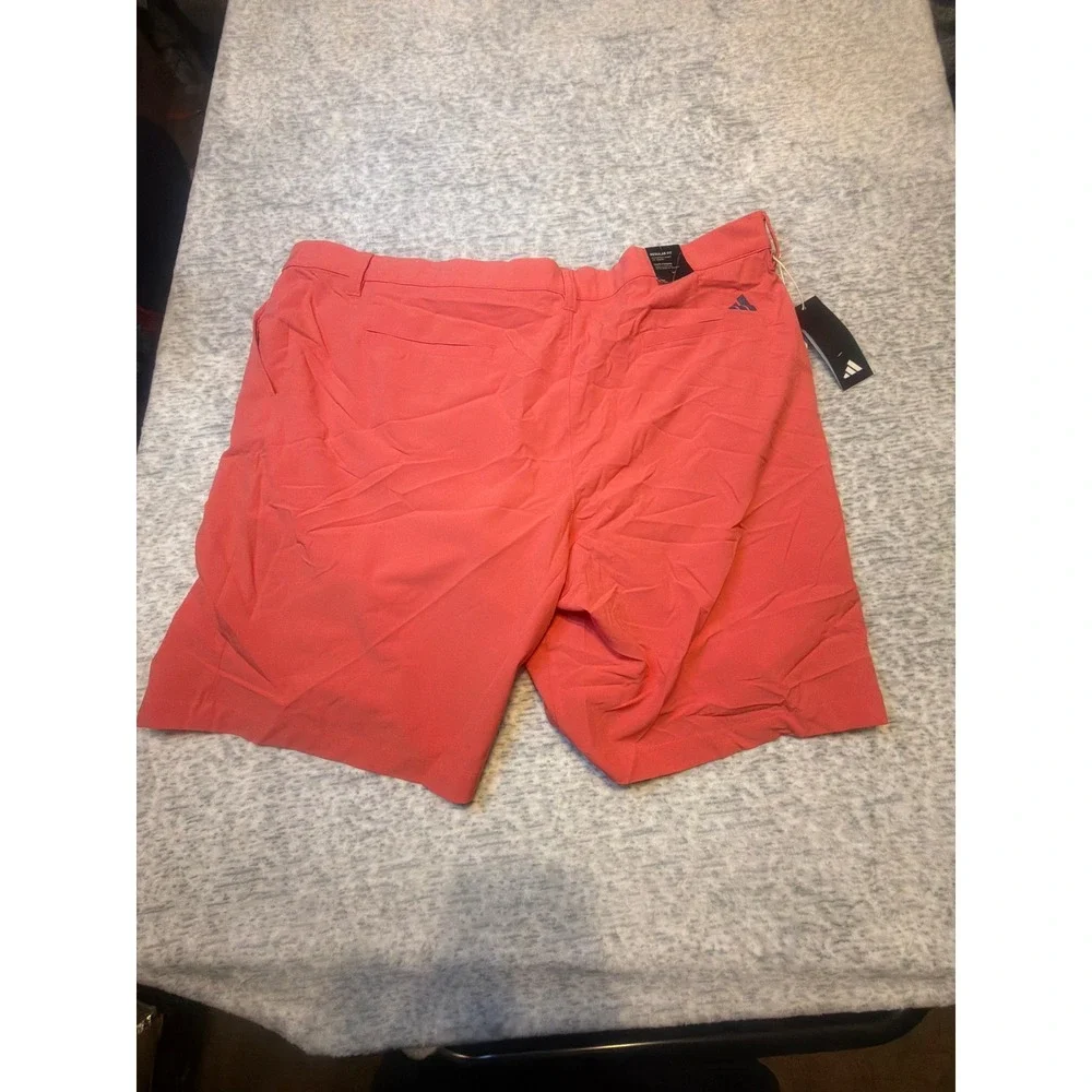 Adidas Mens Ultimate 365 Golf Shorts Coral Size 42 NWT‎